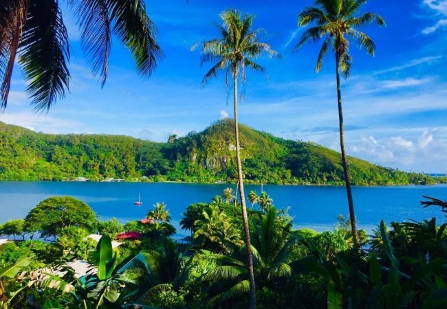 Bangalô em Opoa - RAIATEA - Hotopuu Bungalow Piti Bangalô em Opoa - RAIATEA - Hotopuu Bungalow Piti