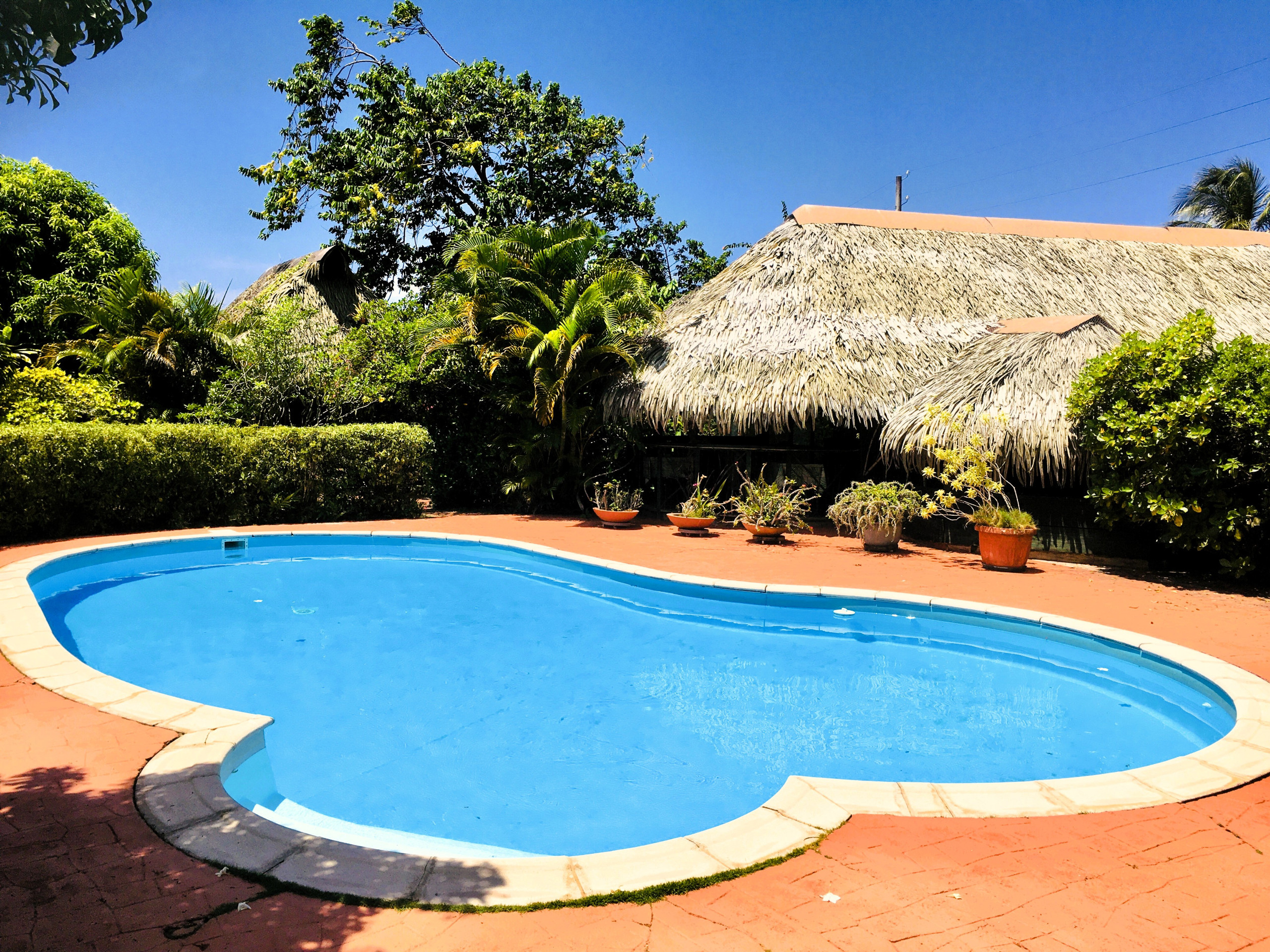 Uma piscina ideal para nadar e se refrescar... como nas férias!