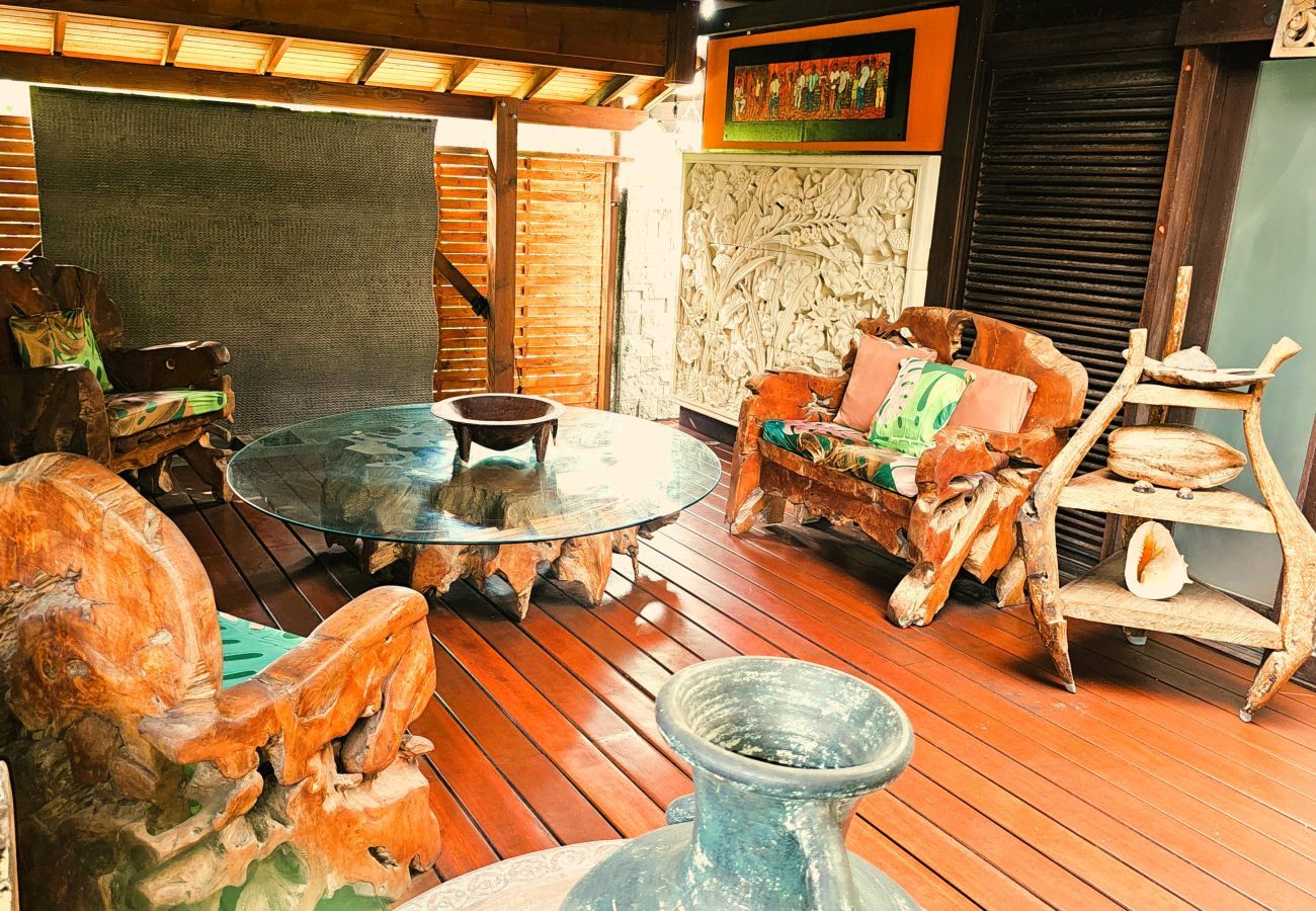 Casa em Punaauia - TAHITI - Matovai Beach Cottage
