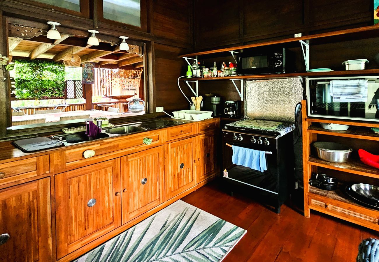 Casa em Punaauia - TAHITI - Matovai Beach Cottage