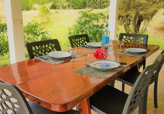 Ferienhaus in Huahine-Nui - HUAHINE - Tipanier House Ferienhaus in Huahine-Nui - HUAHINE - Tipanier House