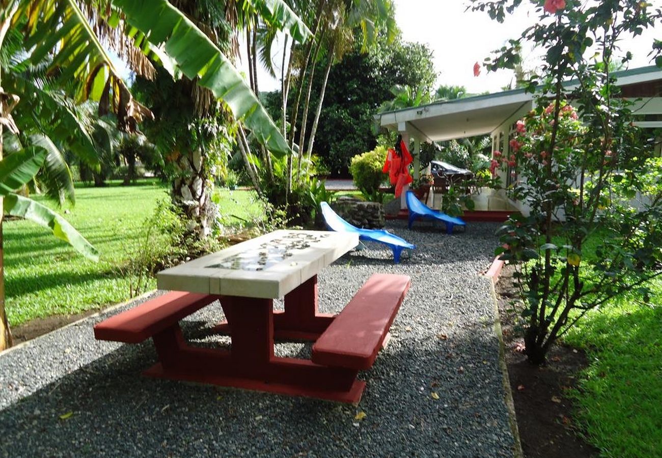 Ferienhaus in Huahine-Nui - HUAHINE - Villa Toru Maroe Bay
