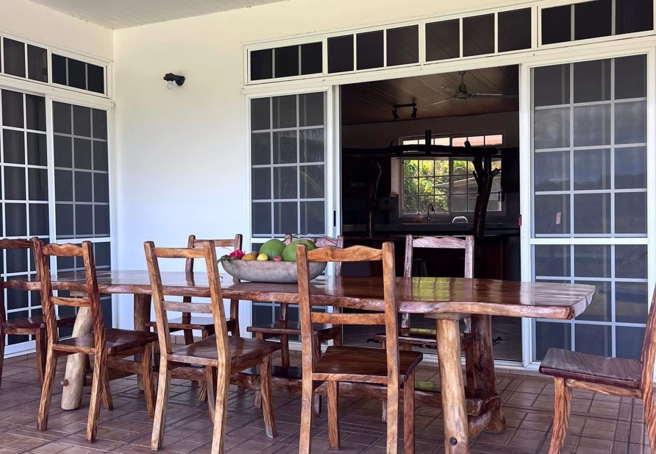 Ferienhaus in Huahine-Nui - HUAHINE - Maroe Villa One