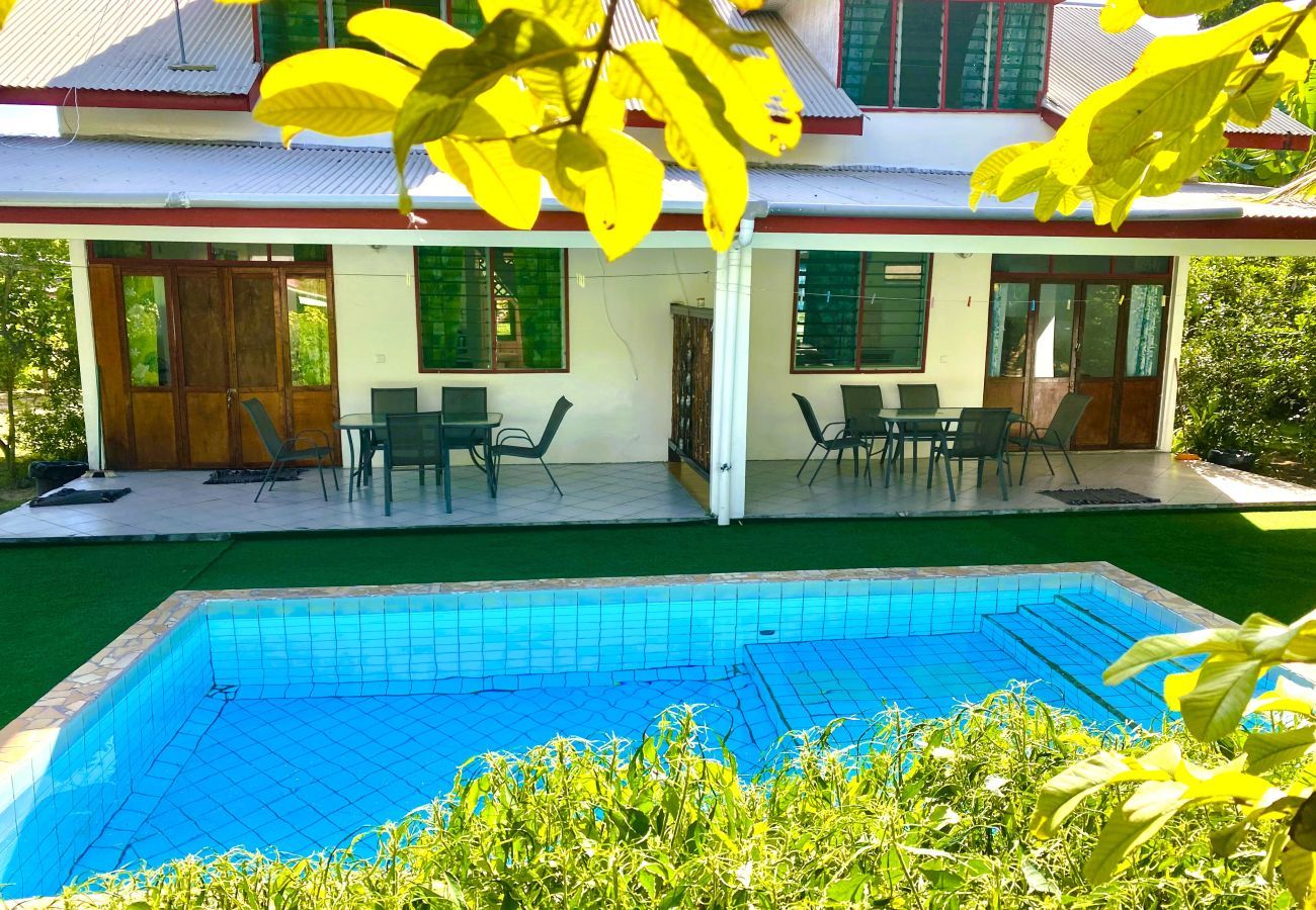 Ferienhaus in Huahine-Nui - HUAHINE - Fare Tiareiti