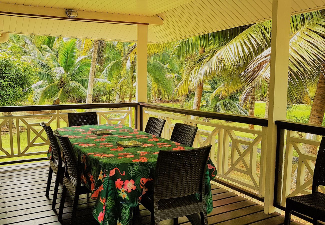 Ferienhaus in Huahine-Nui - HUAHINE - Hibiscus House