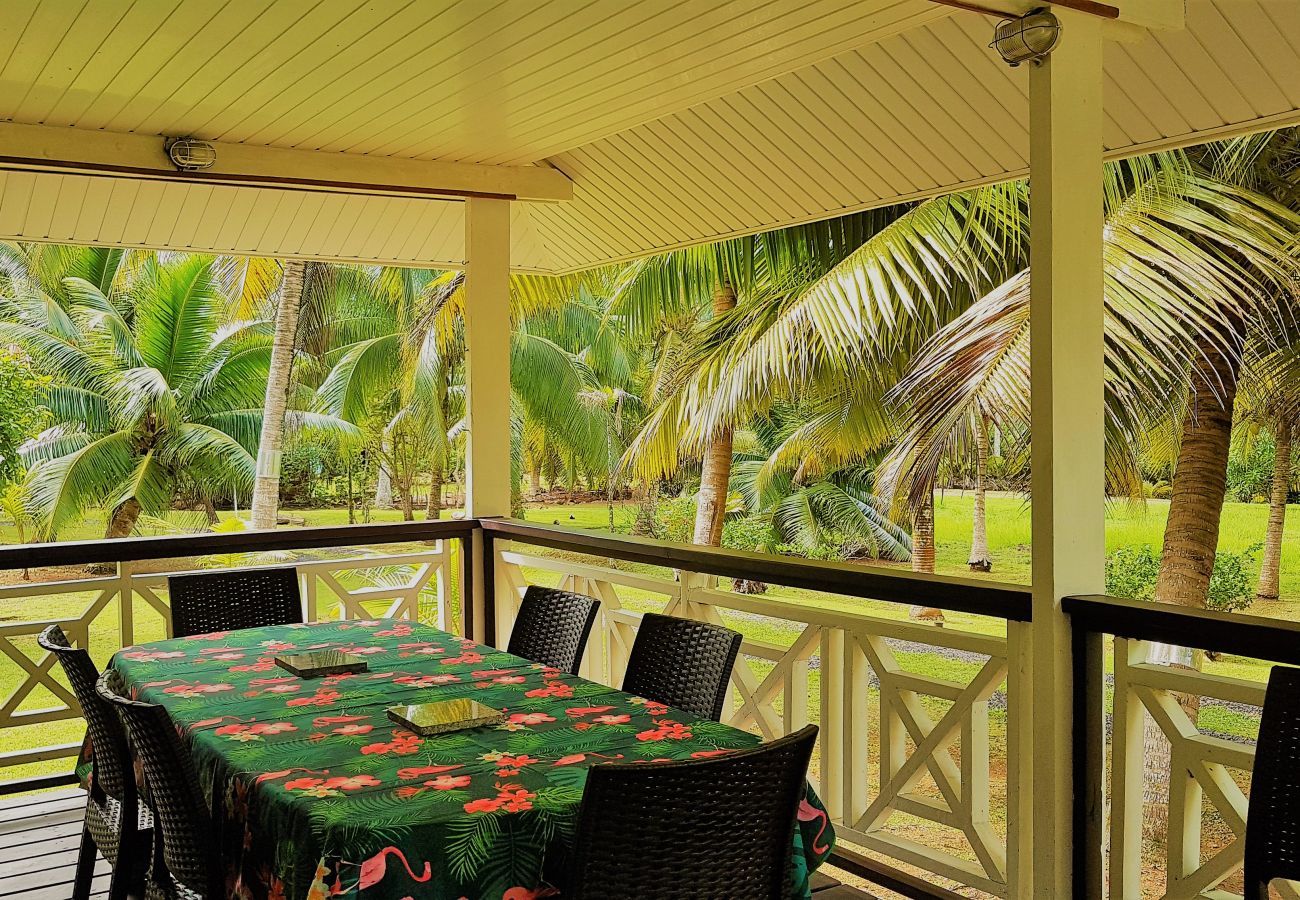 Ferienhaus in Huahine-Nui - HUAHINE - Hibiscus House