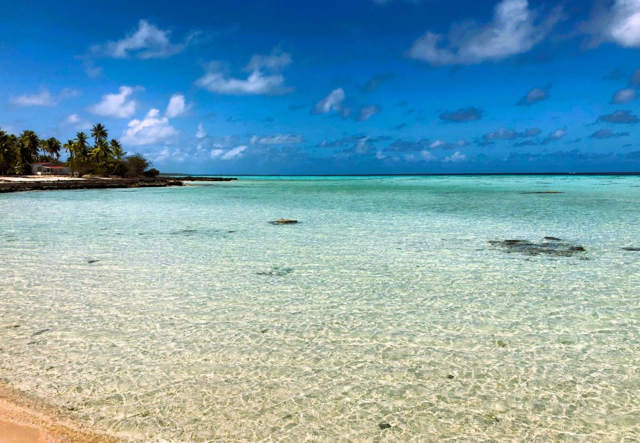 Bungalow in Makemo - MAKEMO - The Lost Paradise Beach Piti