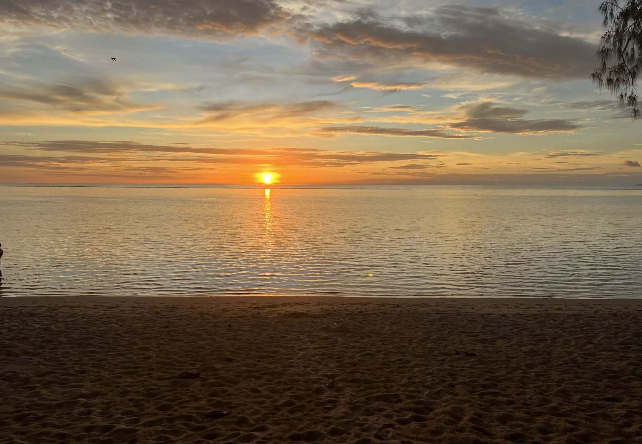 Ferienhaus in Punaauia - TAHITI - Matovai Beach Cottage