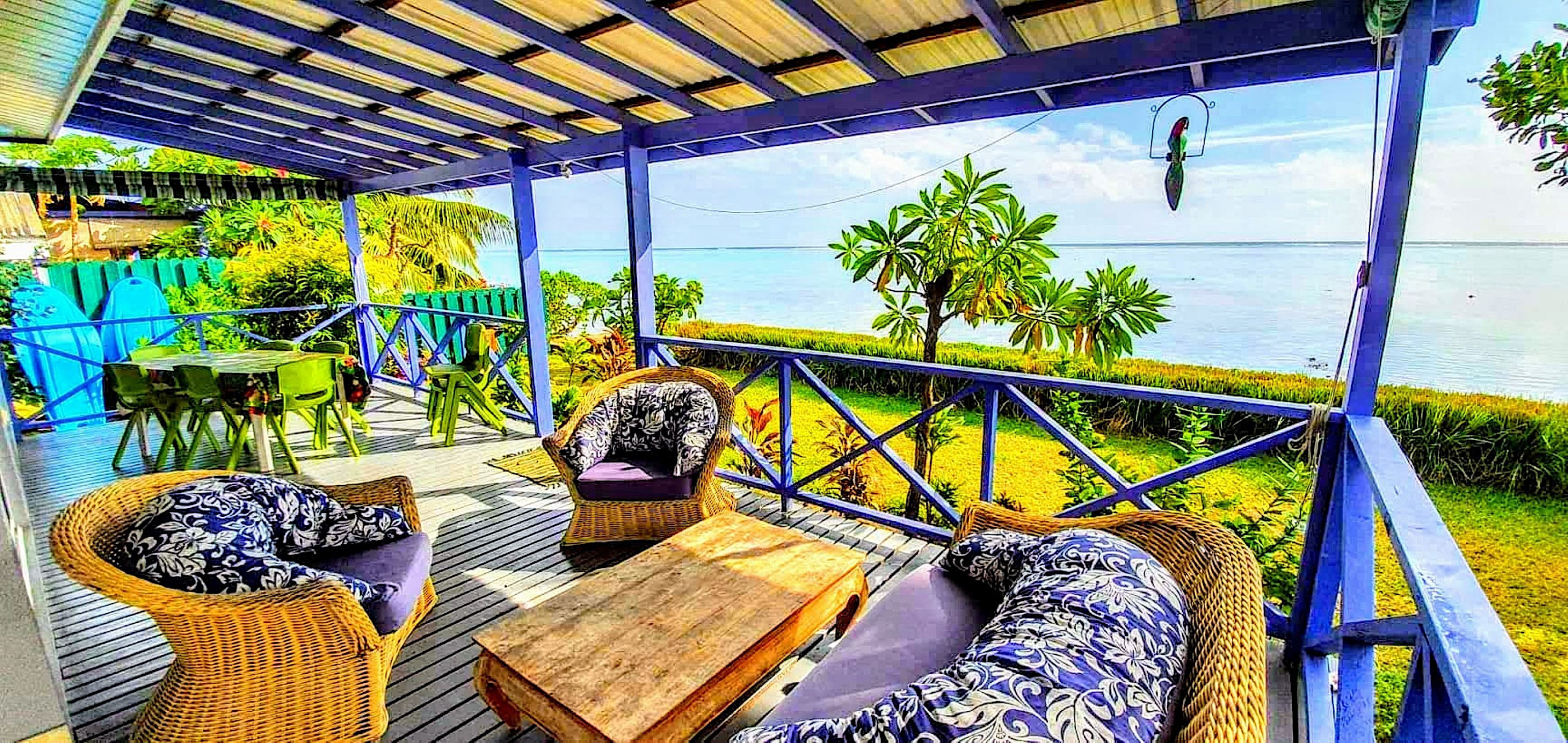 Bungalow/Linked villa in Haapiti - MOOREA - Fare Taina Iti