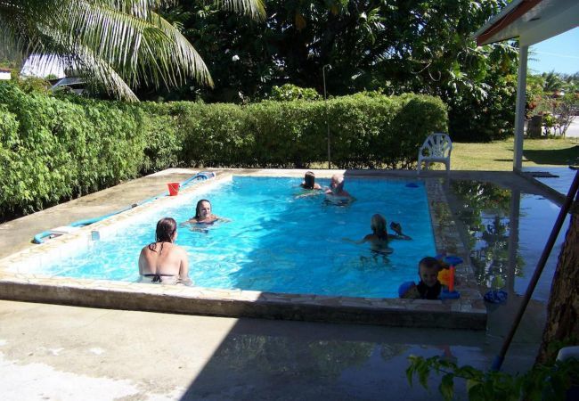 The view of the pool