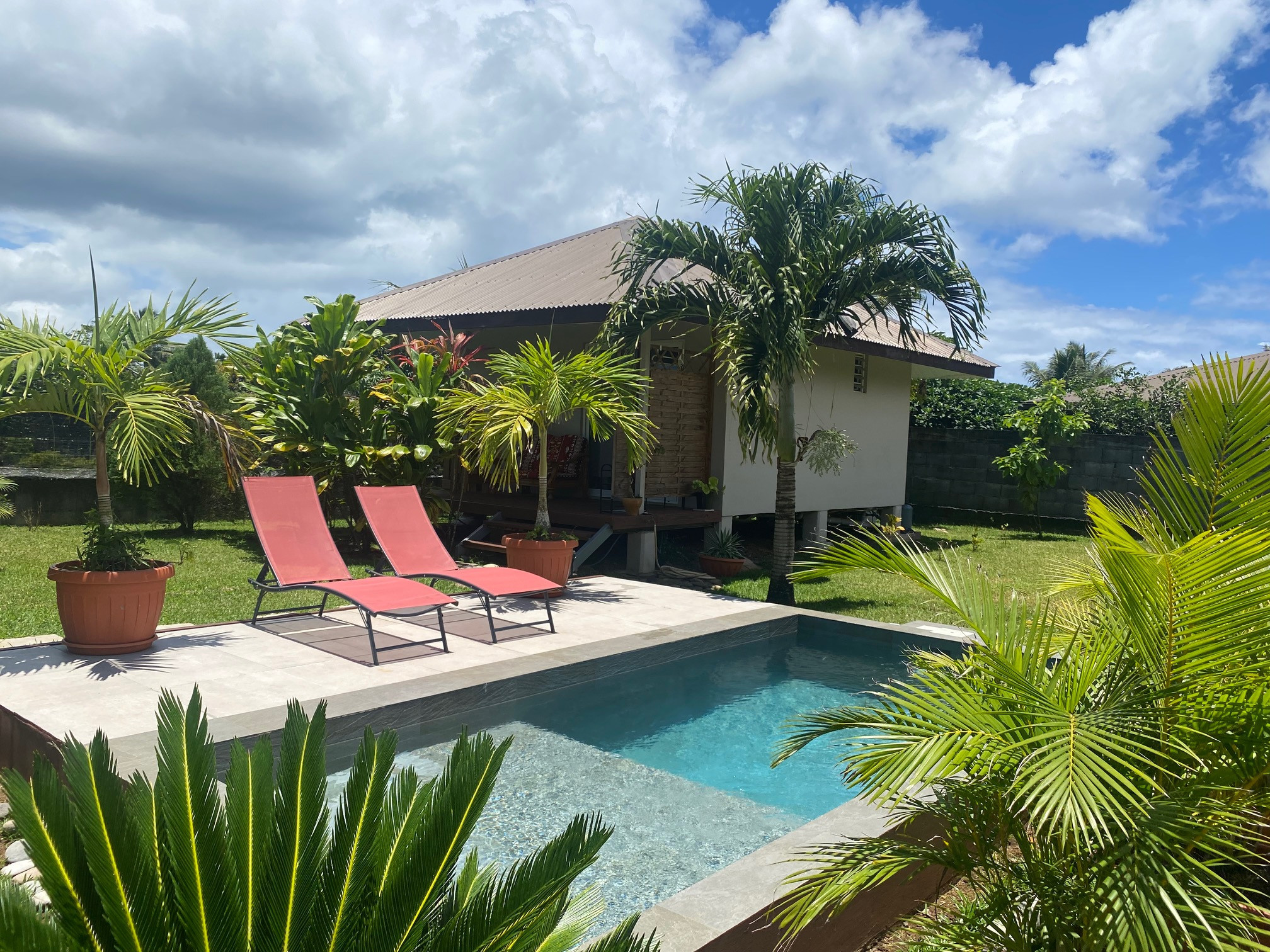 View of the pool