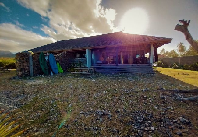 Villa in Temae - MOOREA - Toatea Beach Hoe