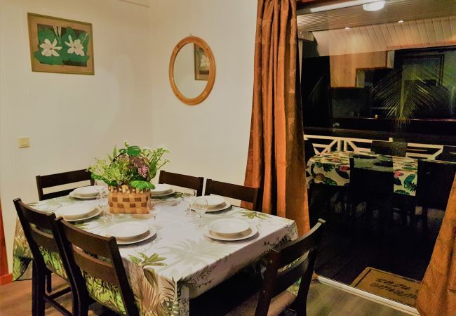 House in Huahine-Nui - HUAHINE - Hibiscus House House in Huahine-Nui - HUAHINE - Hibiscus House