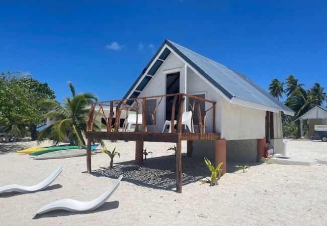Bungalow in Makemo - MAKEMO - The Lost Paradise Beach Toru