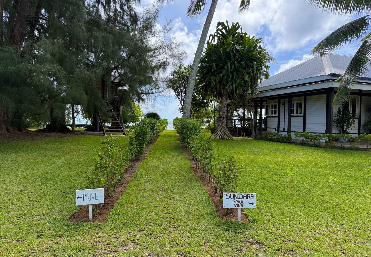 Villa in Tiahura - MOOREA - Sundara Soul Villa