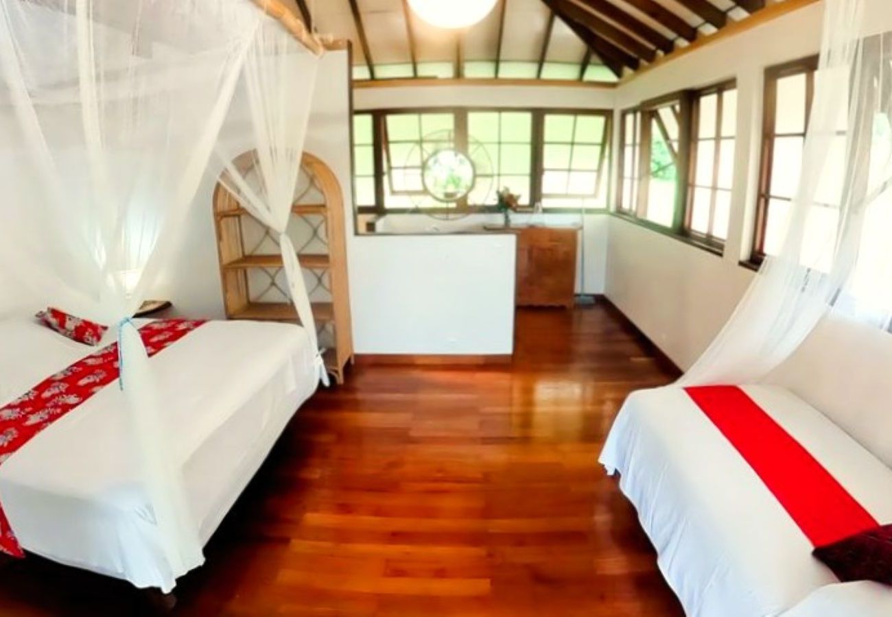 Bungalow in Opoa - RAIATEA - Hotopuu Taina Room