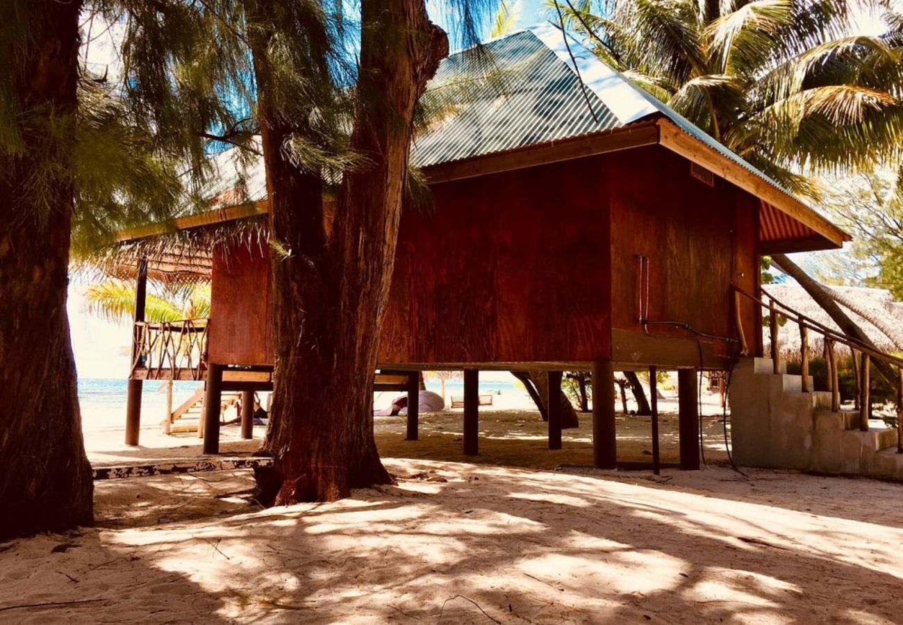 Rent by room in Tuherahera - TIKEHAU - Kaha Beach Family