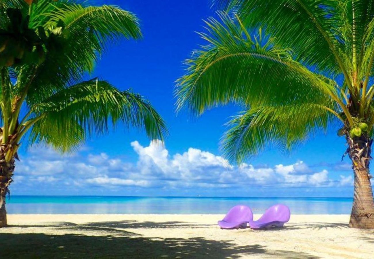Rent by room in Tuherahera - TIKEHAU - Kaha Beach Family