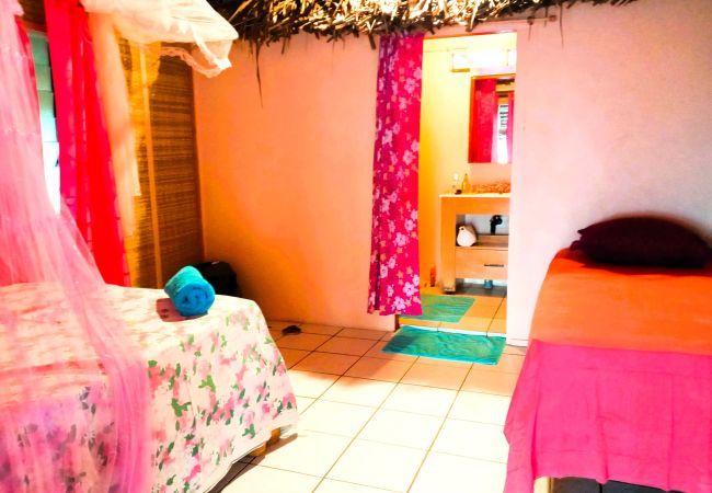 Bungalow en Tuherahera - TIKEHAU - Pink Dream Heaven 1