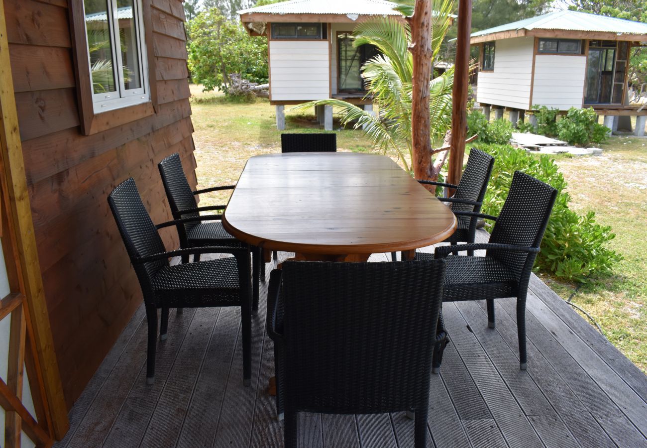 Bungalow en Temae - MOOREA - Painapo Ninamu
