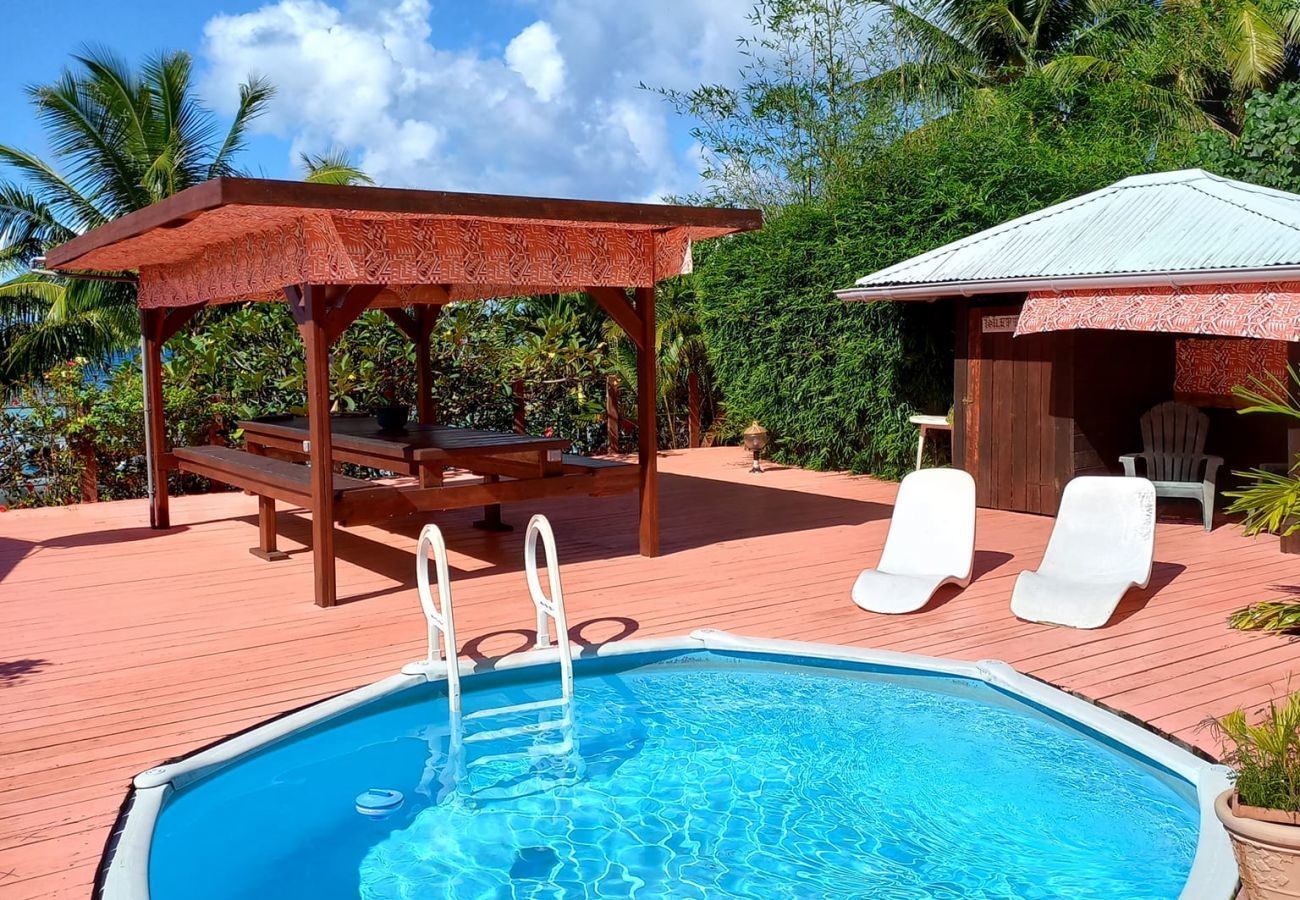 Vista de la piscina 