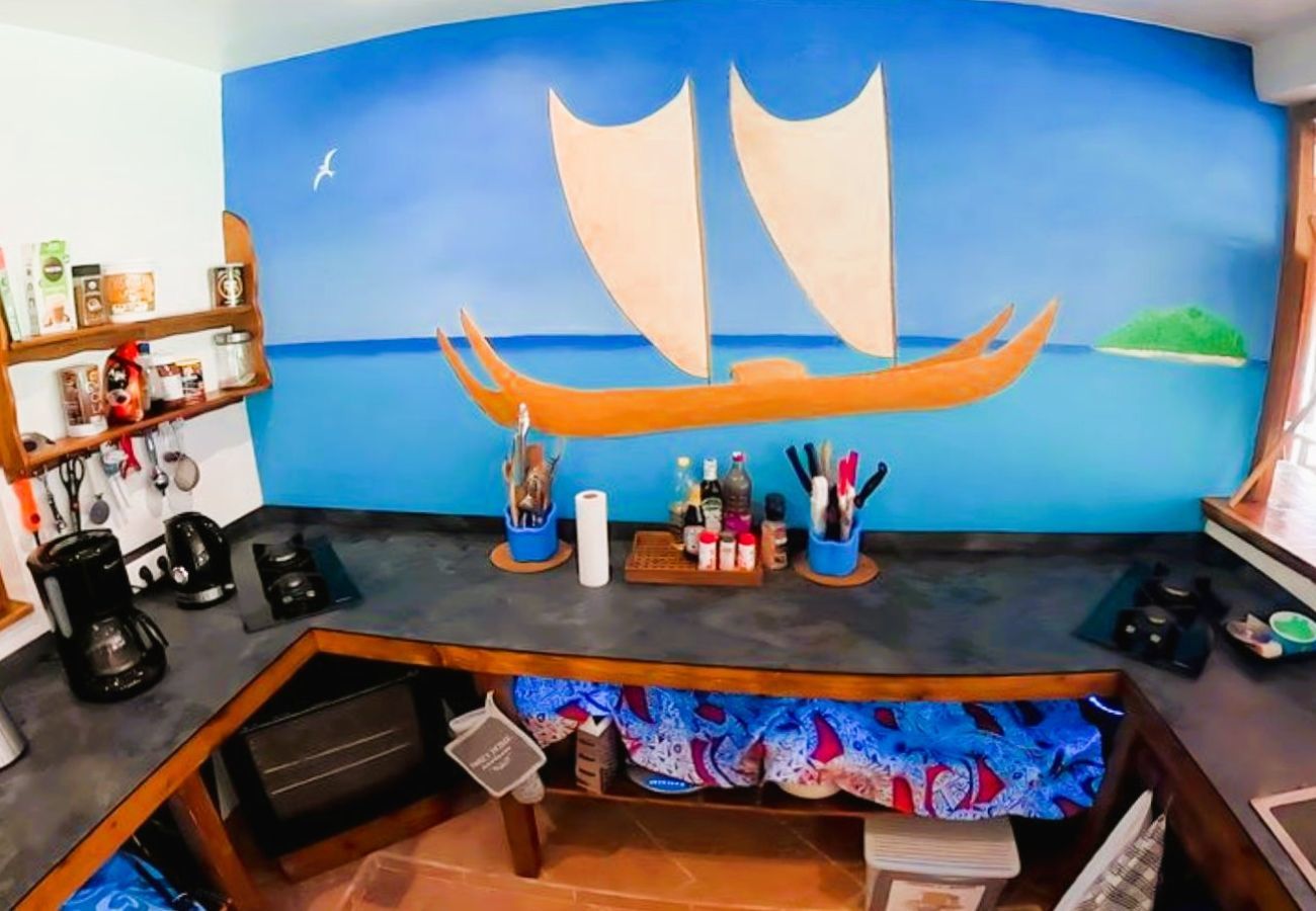 Bungalow en Opoa - RAIATEA - Hotopuu Taina Room