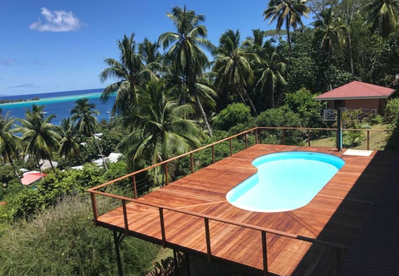 Bungalow en Faanui - BORA - Bellevue Bungalow Piti