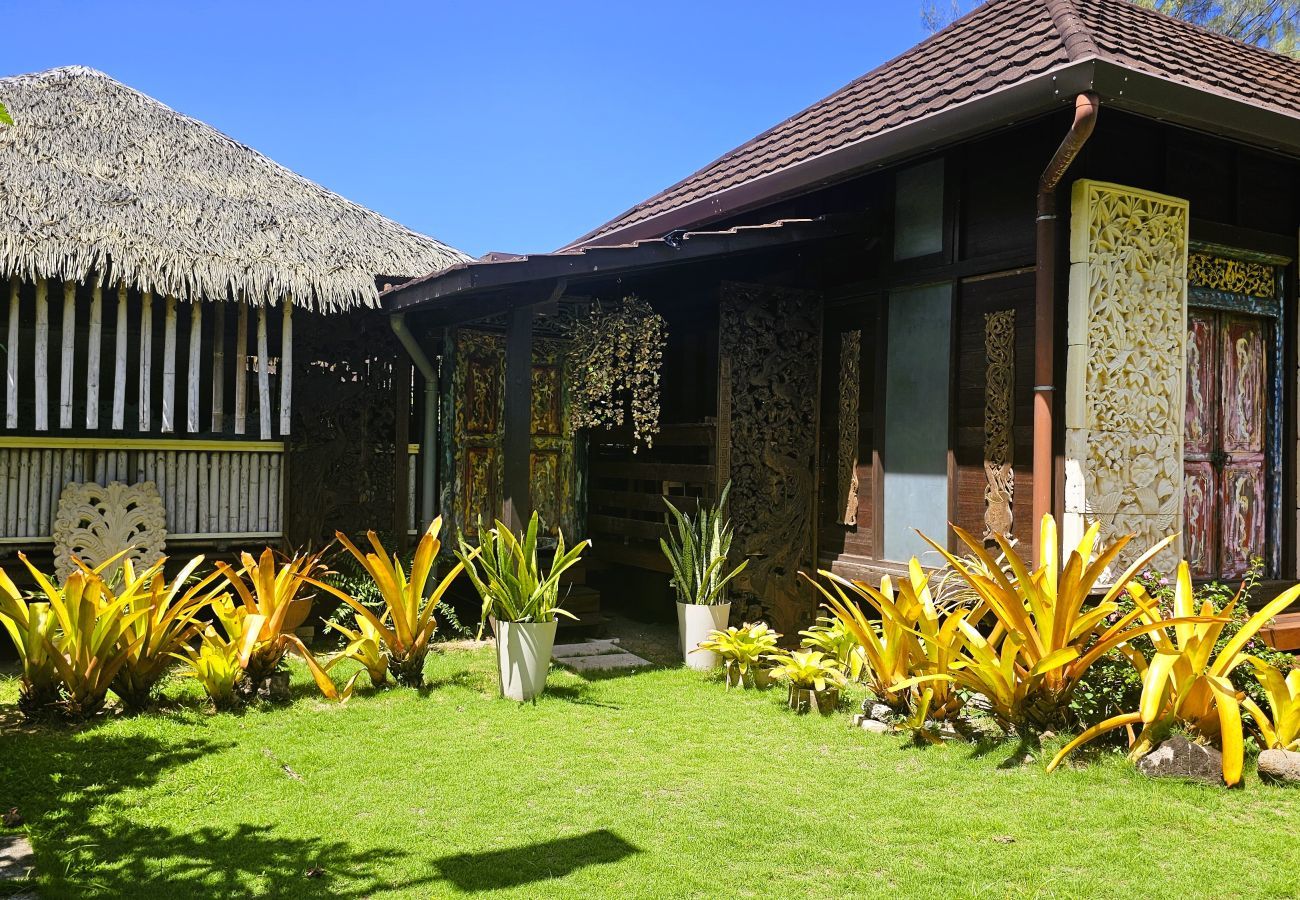 Casa en Punaauia - TAHITI - Matovai Beach Cottage