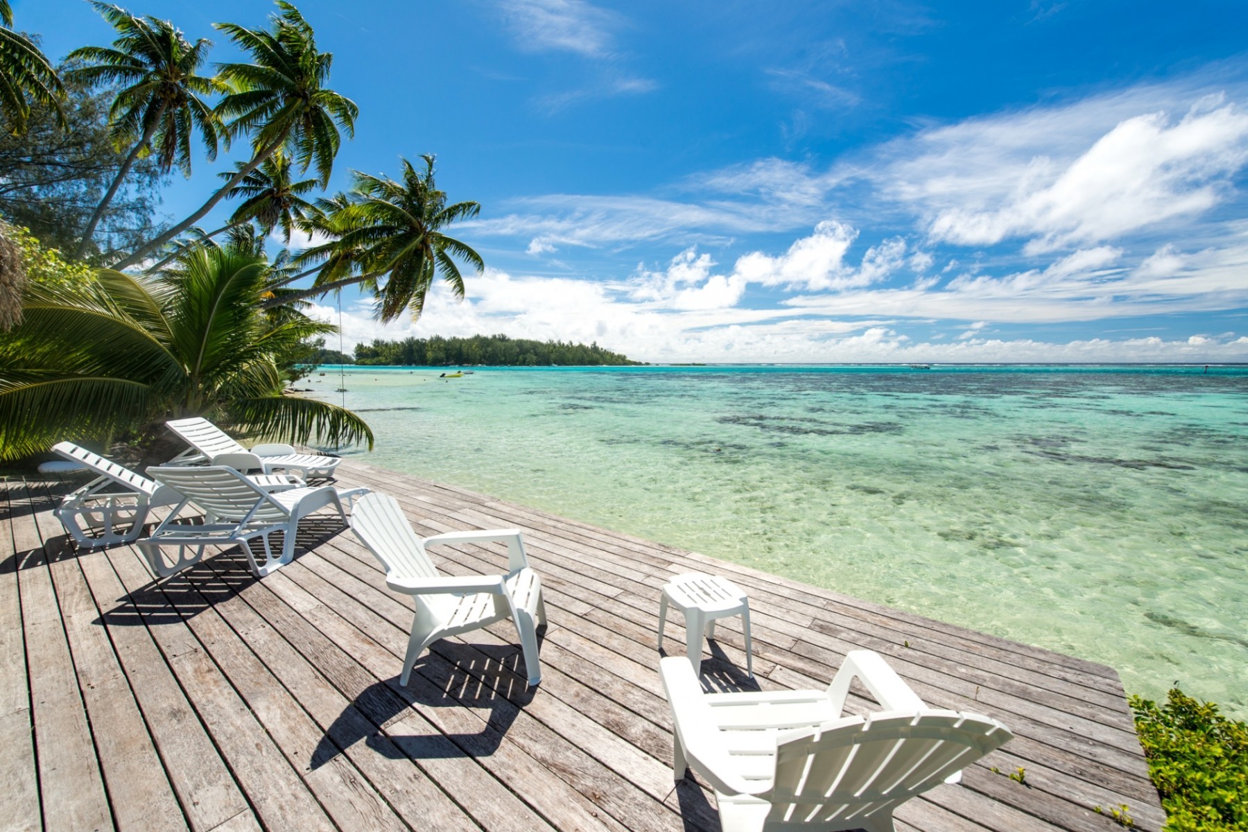 Vista da Sundara Soul Villa, case vacanza in Polinesia Francese, vacanze da sogno a Moorea