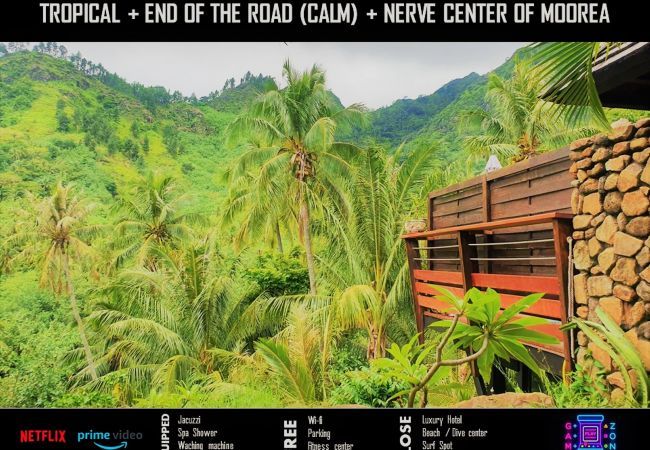 Villa a Tiahura - MOOREA - Tropical Villa Villa a Tiahura - MOOREA - Tropical Villa