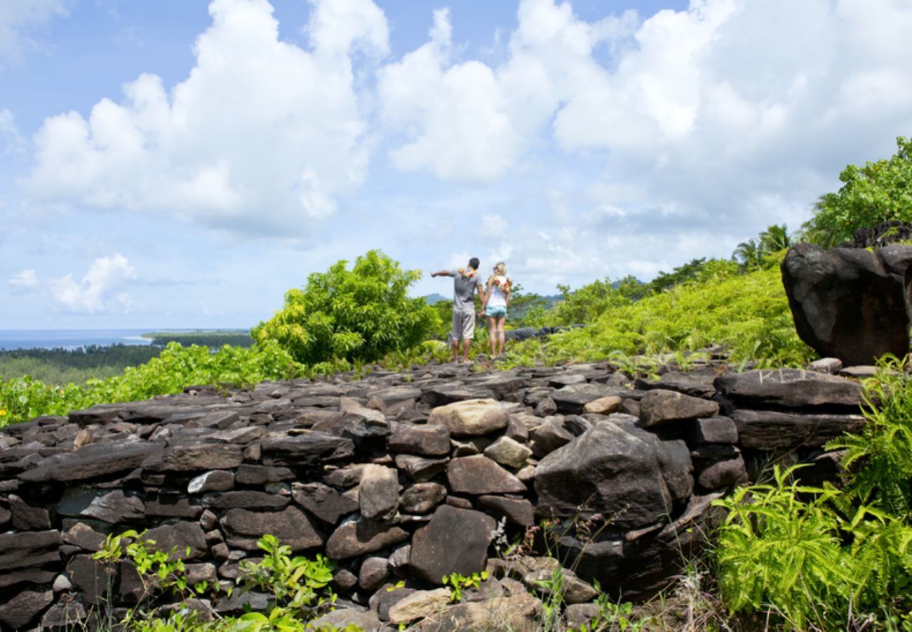 Casa a Huahine-Nui - HUAHINE - Villa Toru Maroe Bay 7 pers