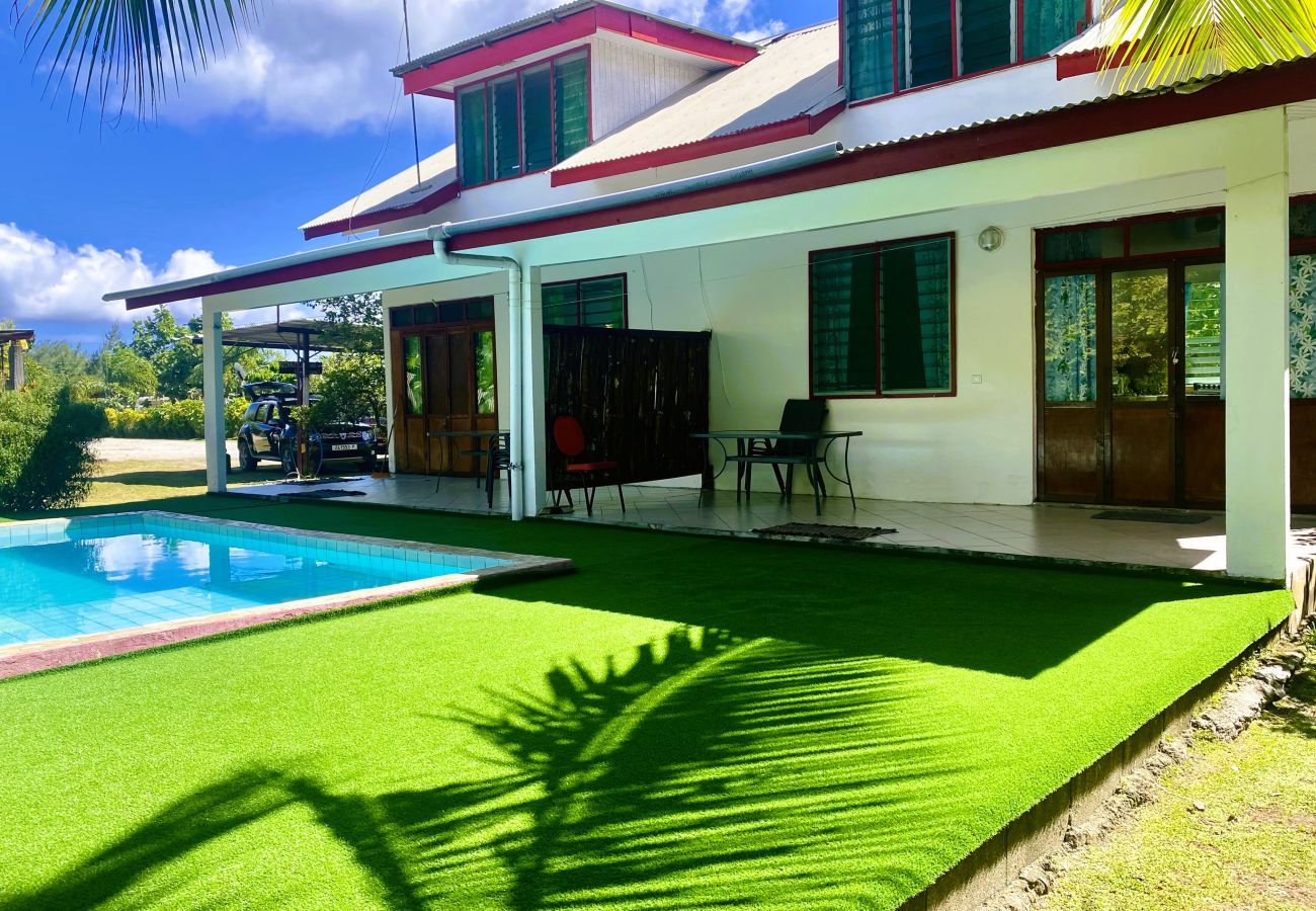 Casa a Huahine-Nui - HUAHINE - Fare Tiarenui
