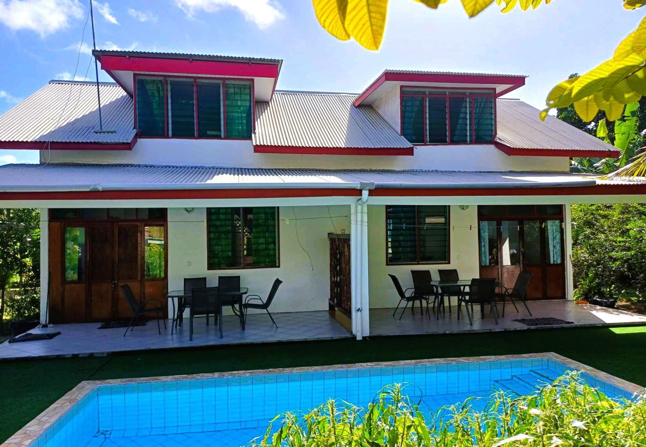 Casa a Huahine-Nui - HUAHINE - Fare Tiareiti
