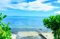 Muelle privado con vistas panorámicas a la laguna de Moorea