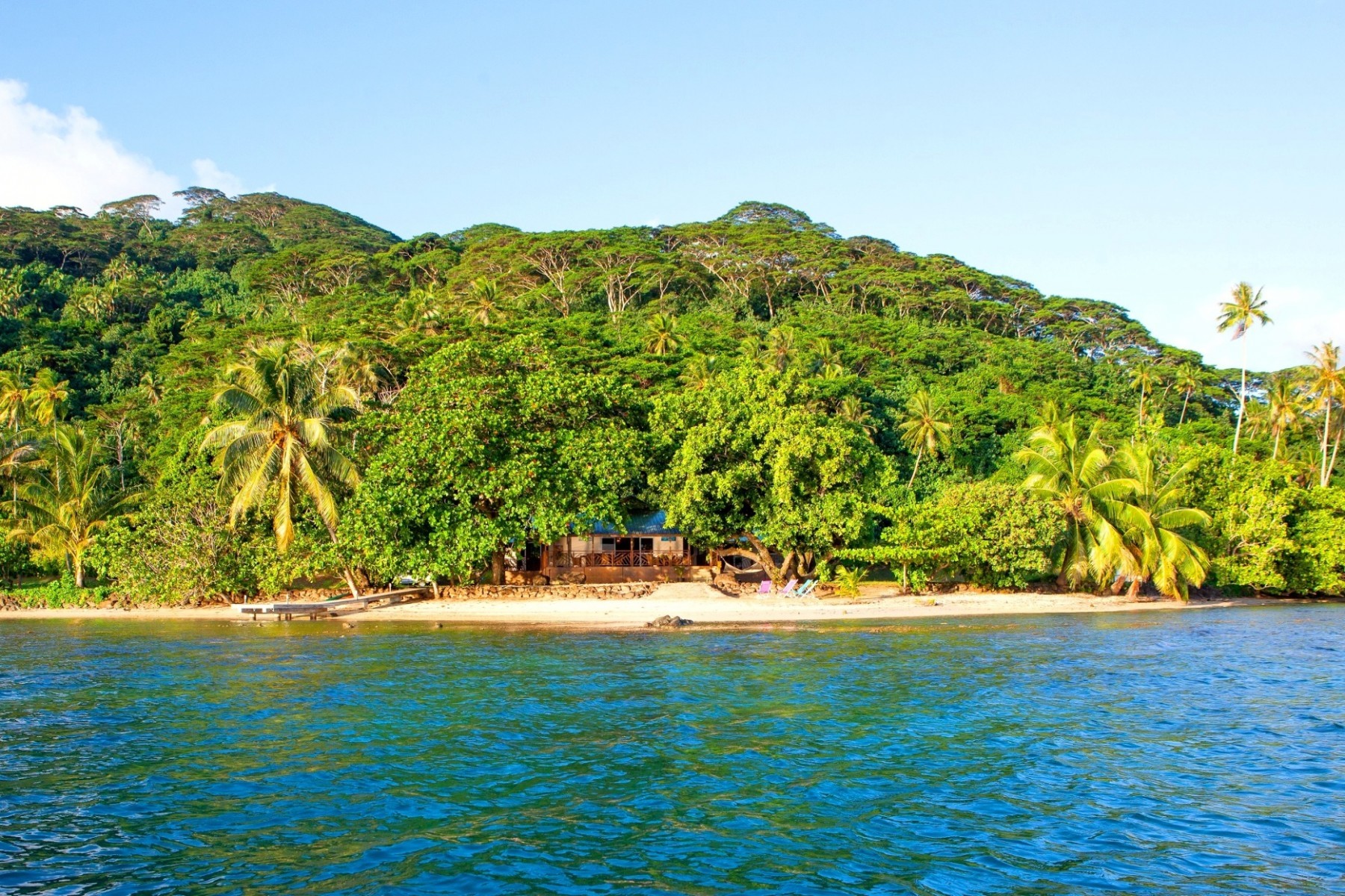Villa Tehere Dream location de vacances, plage à côté du lagon, vacances de nature, forêt tropicale, escapade à Tahaa