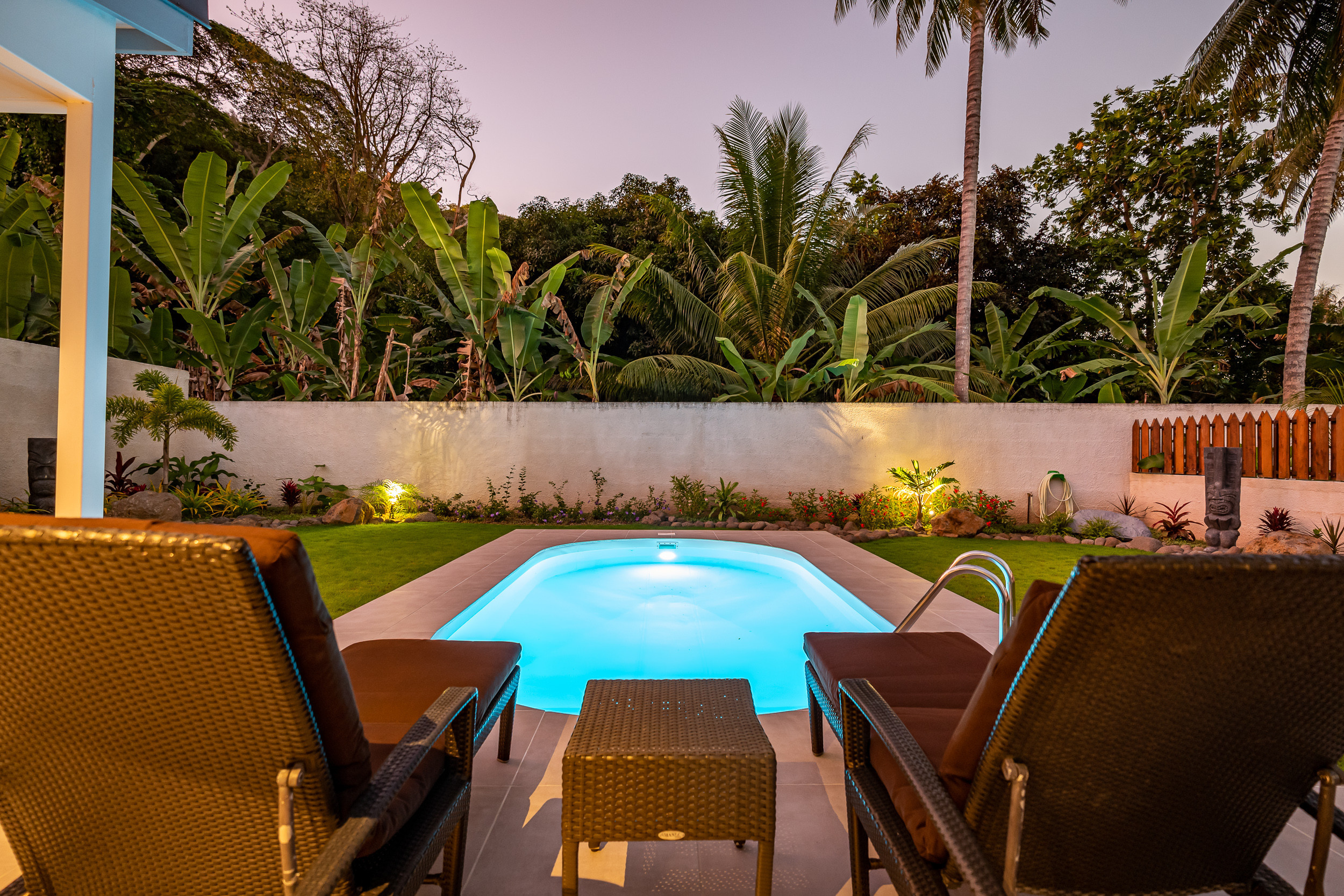 villa à Matira - BORA - Tahaana Hoe Pool