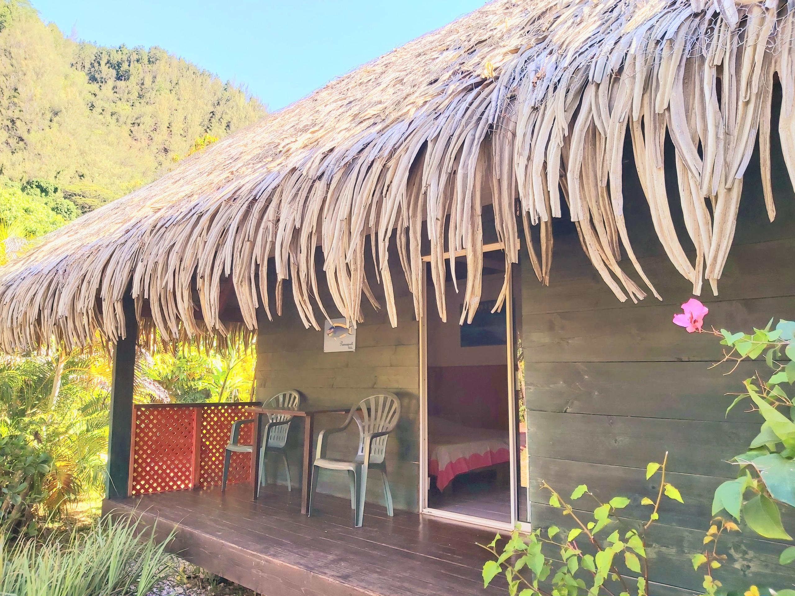  à Fare - HUAHINE - Bungalow Perroquet