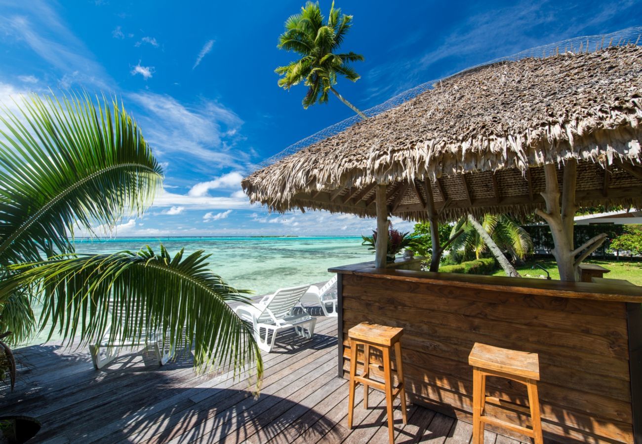 Fare Pote'e à la Sundara Soul Villa, vacances de rêve sur l'île de Moorea en Polynésie Française
