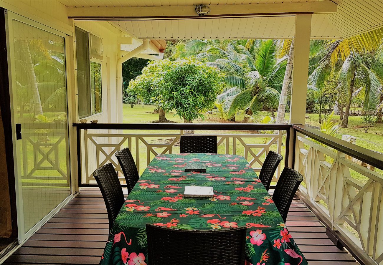 Maison à Huahine-Nui - HUAHINE - Hibiscus House