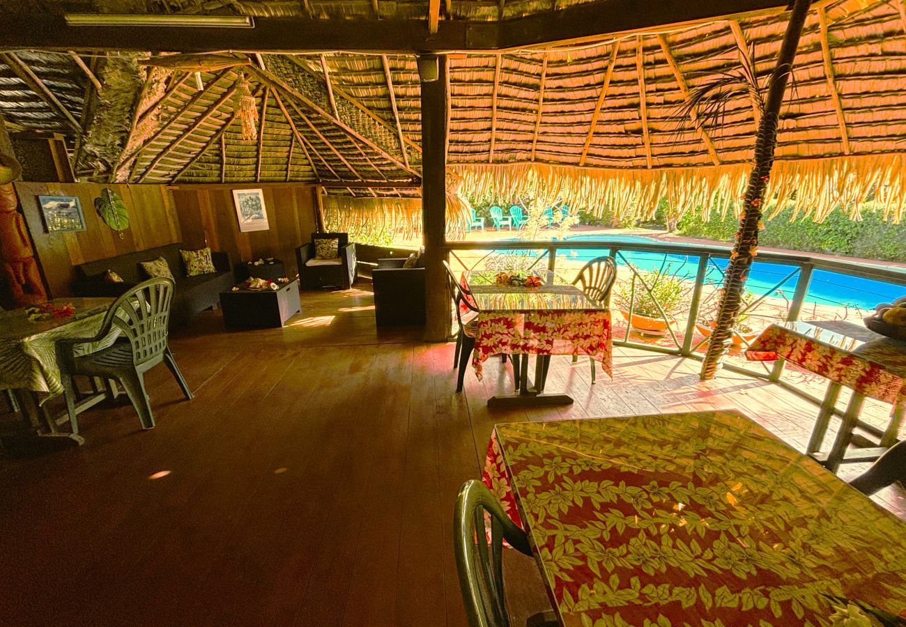 Chambres d'hôtes à Fare - HUAHINE - Bungalow Napoleon