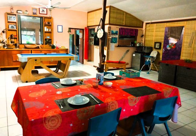 Bungalow em Tuherahera - TIKEHAU - Pink Dream Family 1 Bungalow em Tuherahera - TIKEHAU - Pink Dream Family 1