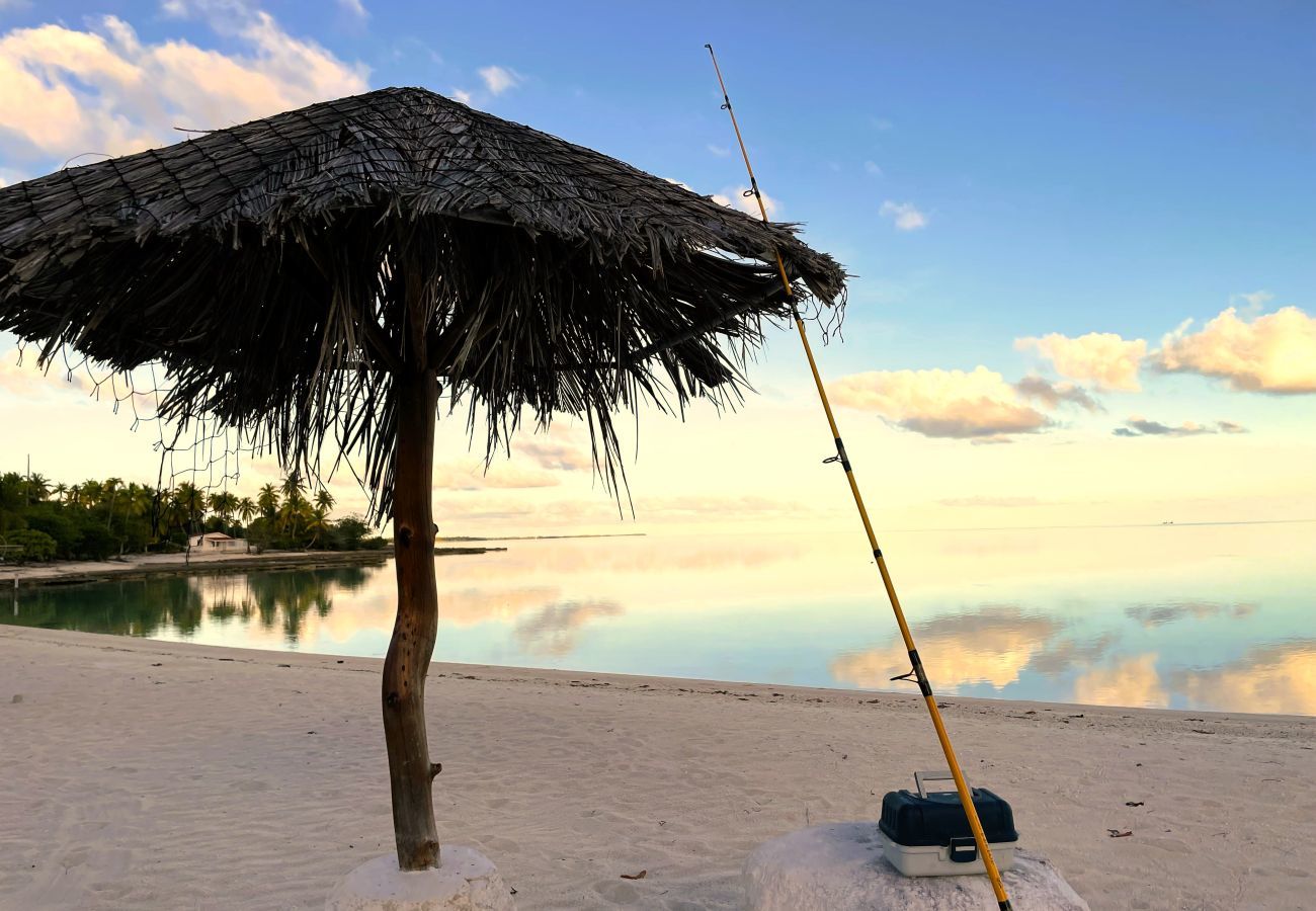 Bungalow em Makemo - MAKEMO - The Lost Paradise Beach Hoe