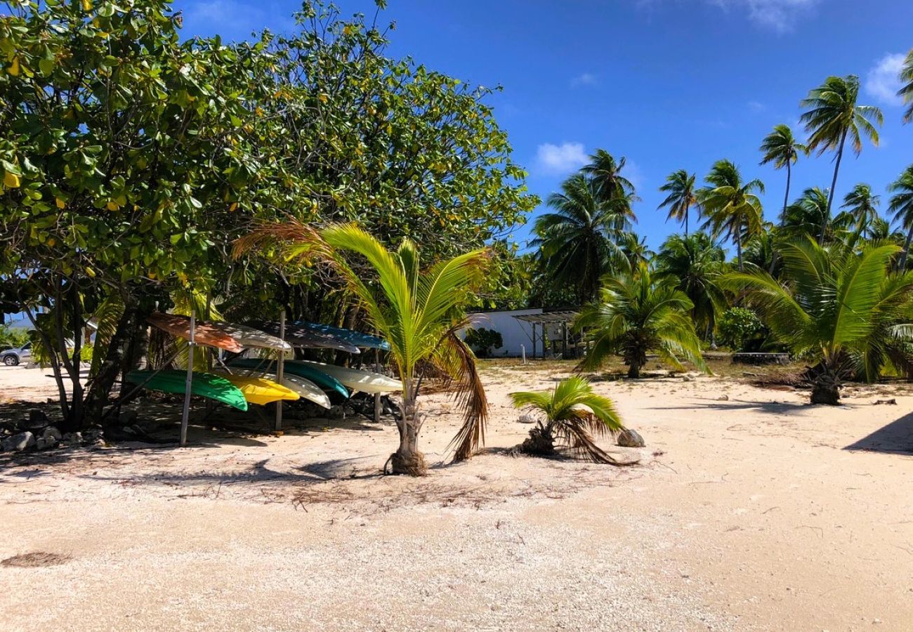 Bungalow em Makemo - MAKEMO - The Lost Paradise Garden Piti