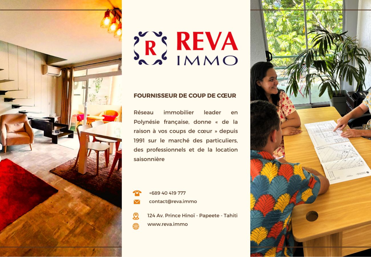 Résidence à Papeete - REVA IMMO - Achat, vente, location, conseils