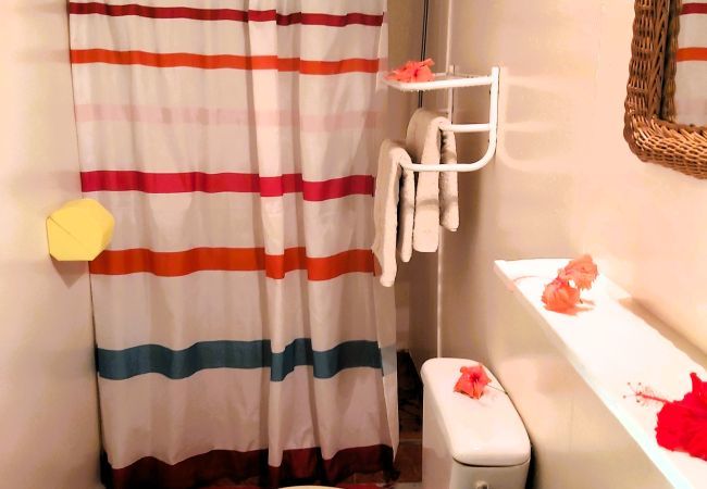 Rent by room in Fare - HUAHINE - Bungalow Napoleon Rent by room in Fare - HUAHINE - Bungalow Napoleon