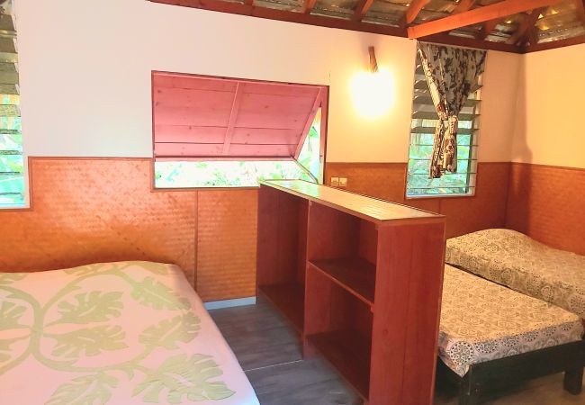 Rent by room in Fare - HUAHINE - Bungalow Manta Family Rent by room in Fare - HUAHINE - Bungalow Manta Family