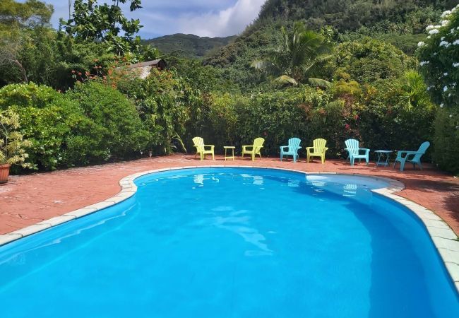 Rent by room in Fare - HUAHINE - Bungalow Manta Family Rent by room in Fare - HUAHINE - Bungalow Manta Family