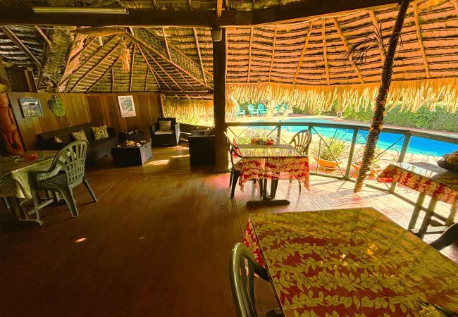 Rent by room in Fare - HUAHINE - Bungalow Manta Family Rent by room in Fare - HUAHINE - Bungalow Manta Family