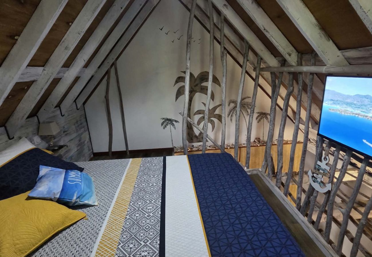 Studio in Hauru - MOOREA - Tropical Coral Cottage